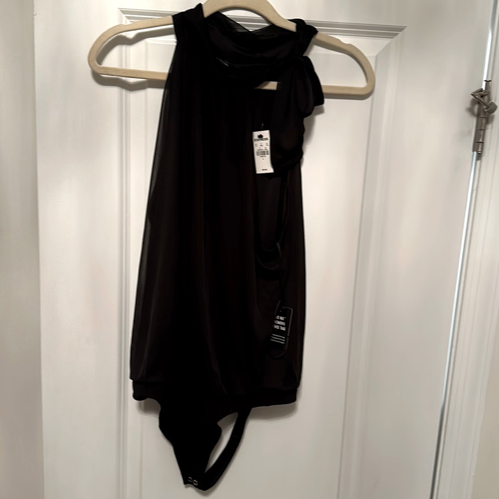 New with tags black bodysuit